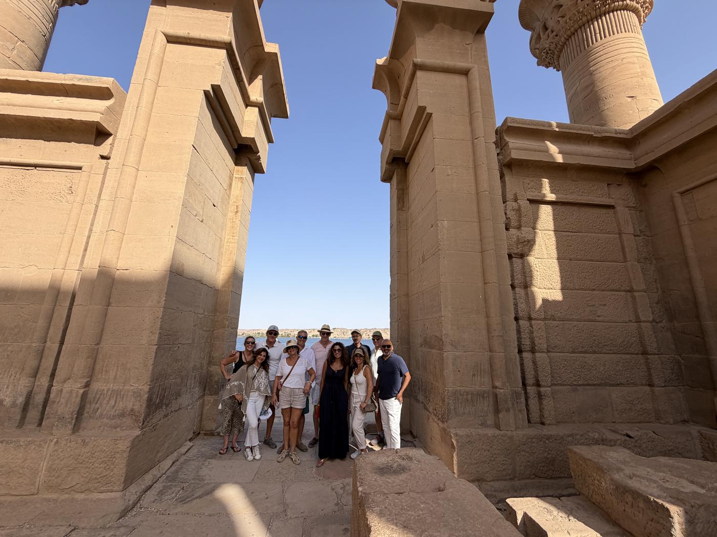 the group at Philae