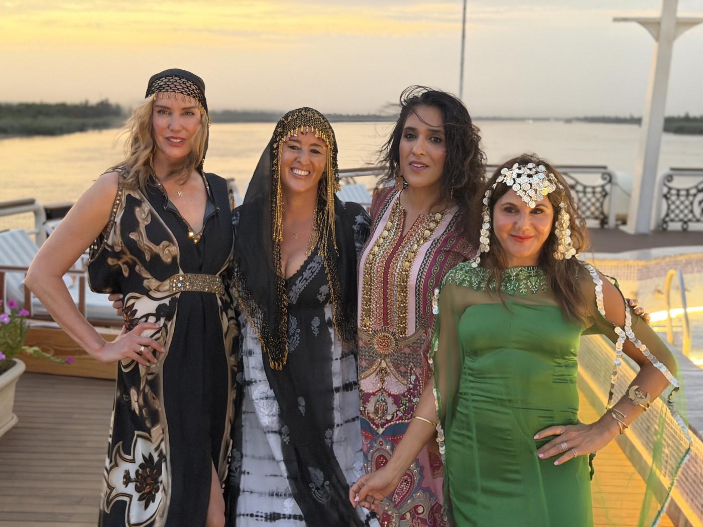 the women in galabias